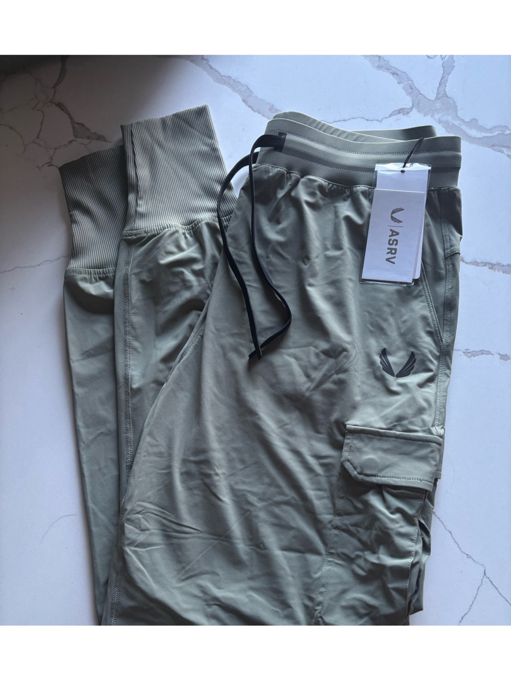 ASRV women’s Olive Green Performance Jogger Pants